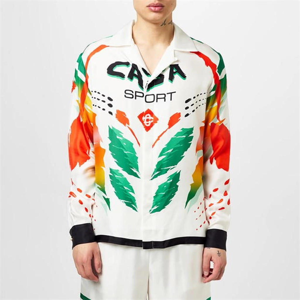 Casablanca Casa Cuban L/S Shirt Sn42 - Multi