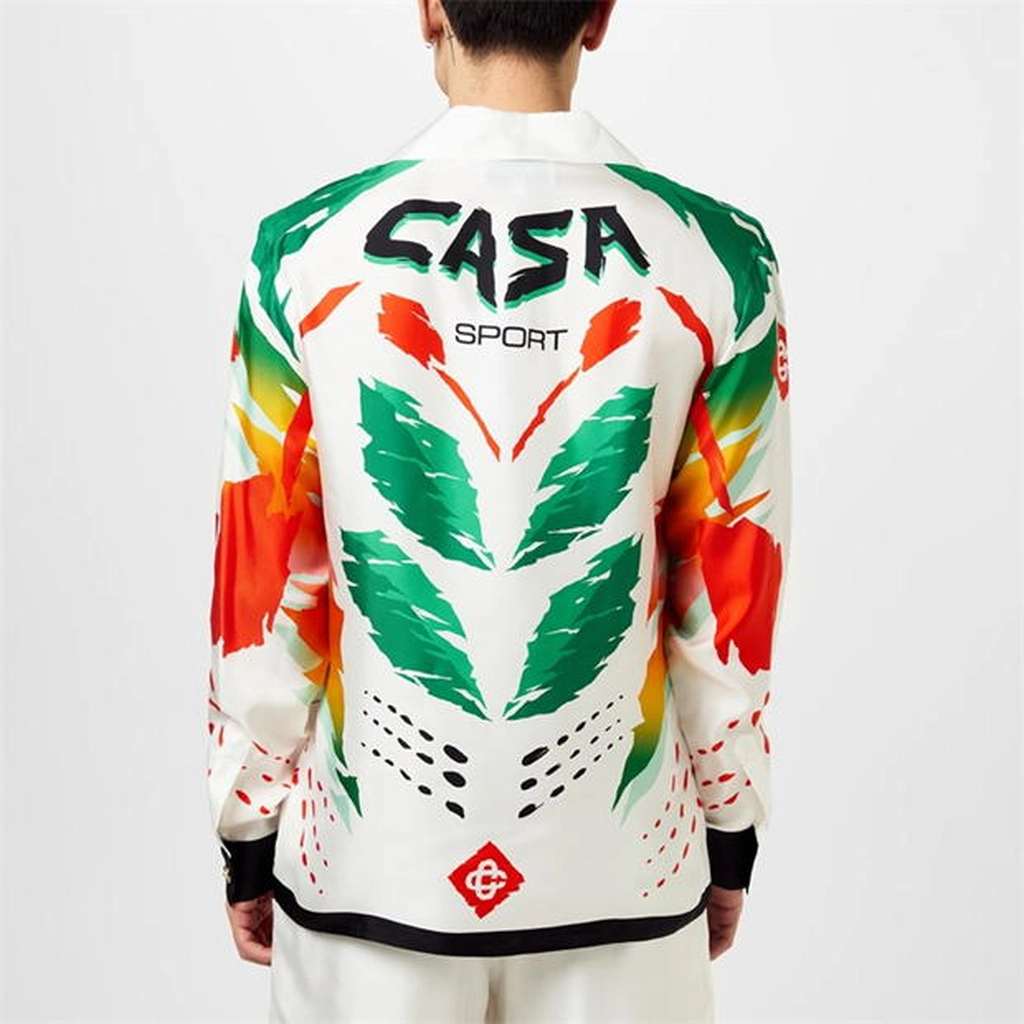 Casablanca Casa Cuban L/S Shirt Sn42 - Multi
