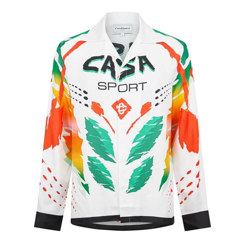 Casablanca Casa Cuban L/S Shirt Sn42 - Multi
