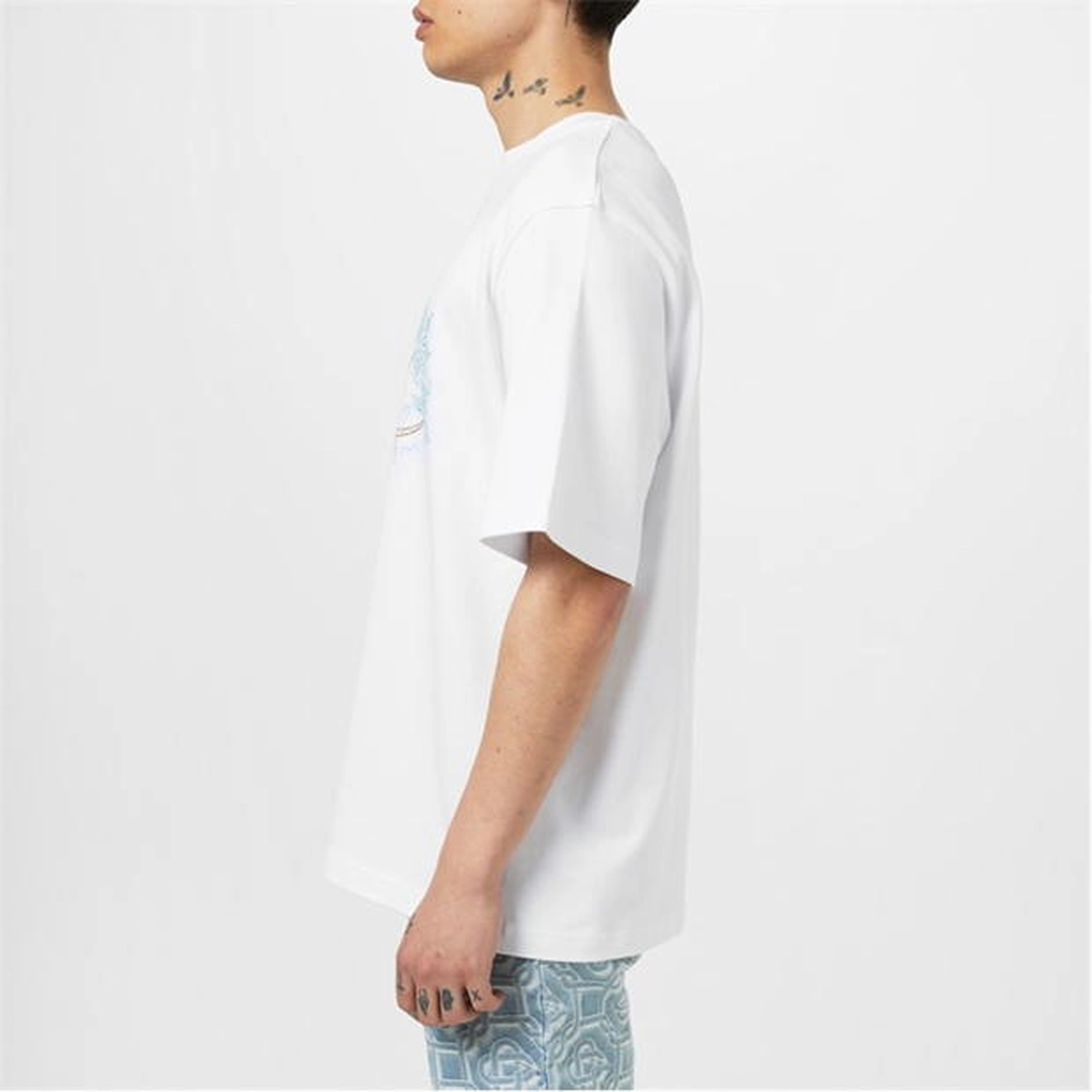 Casablanca Tennis Club T-Shirt - White