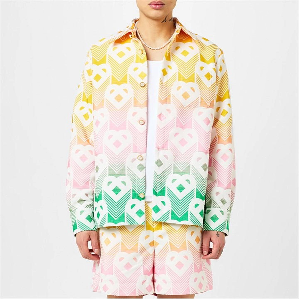 Casablanca Casa Mono Shacket Sn42 - Multi