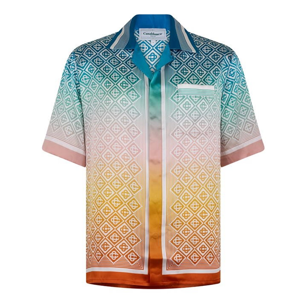 Casablanca Casa Mono S/S Shirt Sn44 - Multi