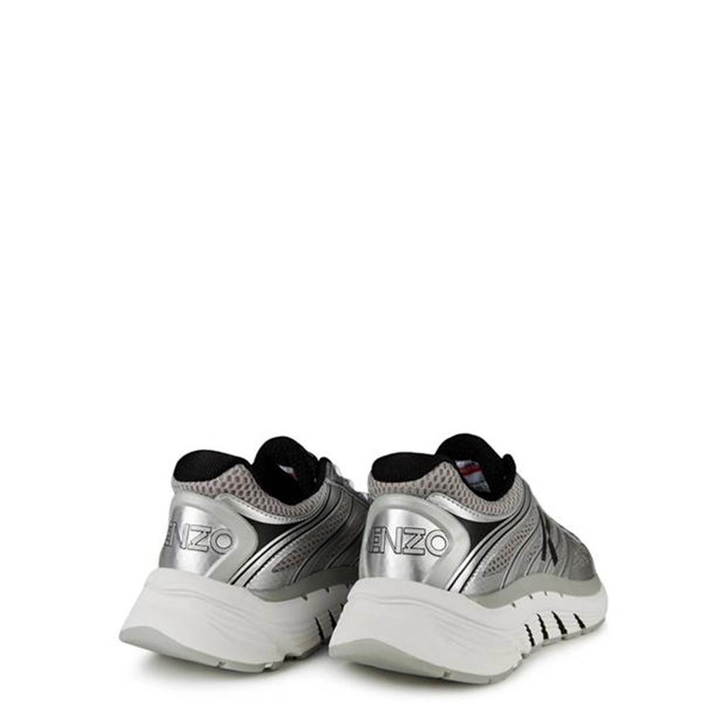 Kenzo Pace Low Trainers - Silver