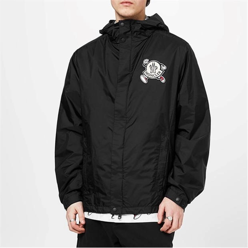 Moncler Guiers Rain Jacket - Black