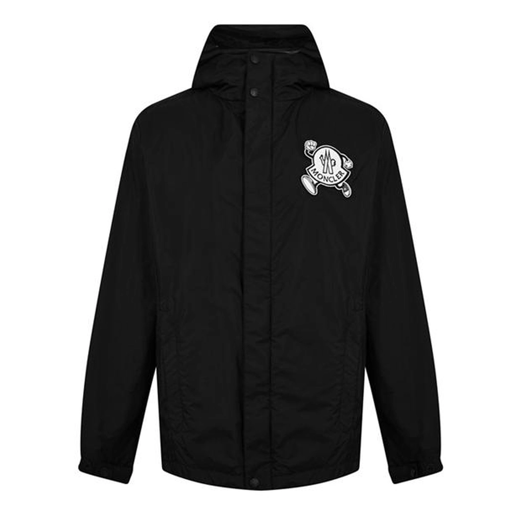 Moncler Guiers Rain Jacket - Black