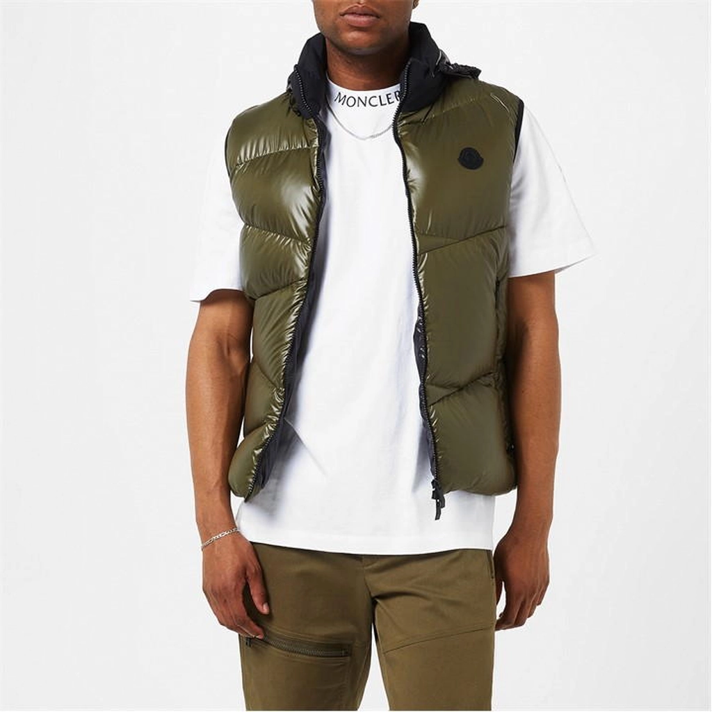 Moncler Tago Gilet - Green