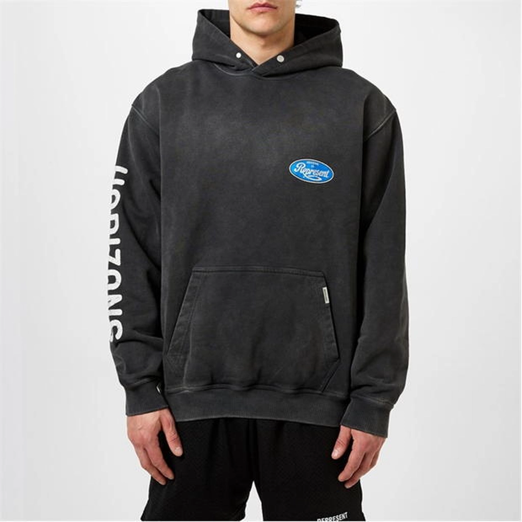 Represent Classic Parts Hoodie - Black