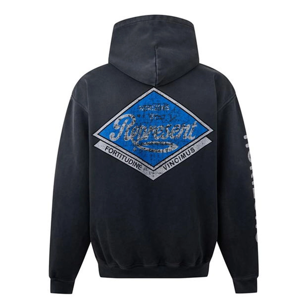 Represent Classic Parts Hoodie - Black