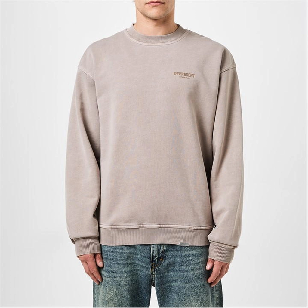 Represent Owners Club Sweatshirt - Beige