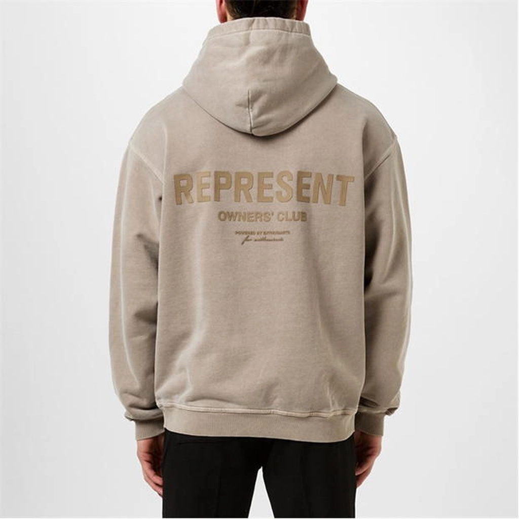 Represent Owners Club Hoodie - Beige