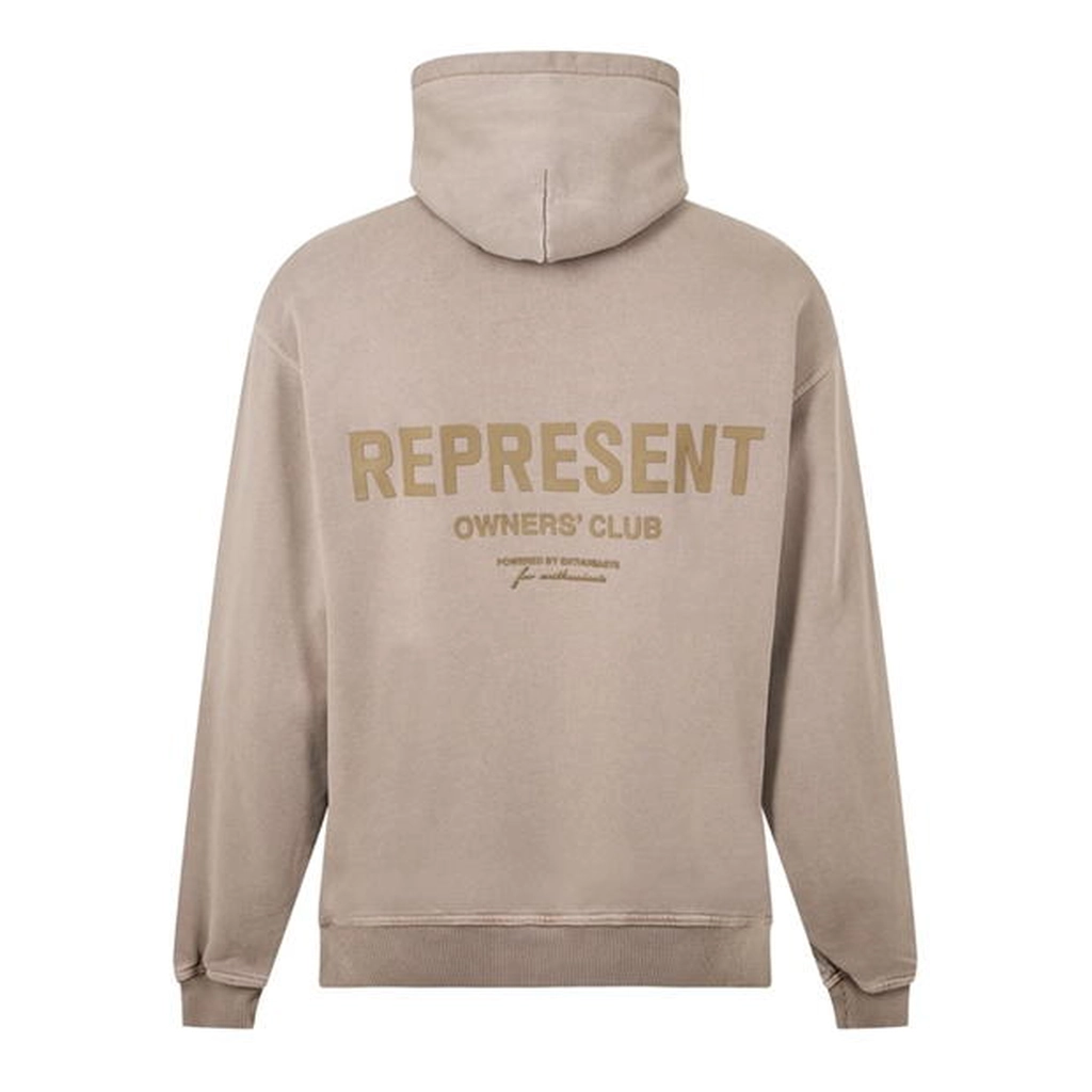 Represent Owners Club Hoodie - Beige