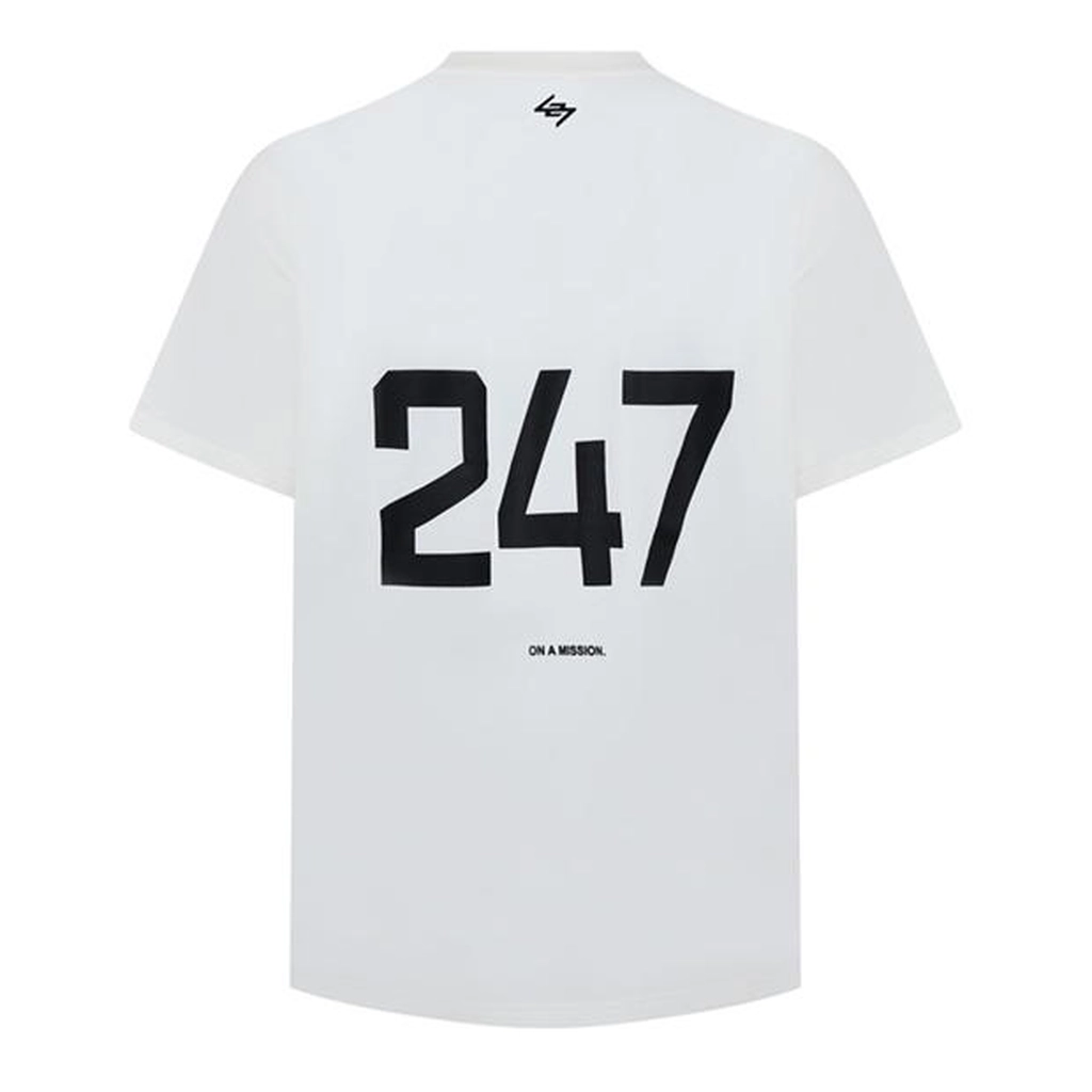 Represent 247 Oversized T-Shirt - White