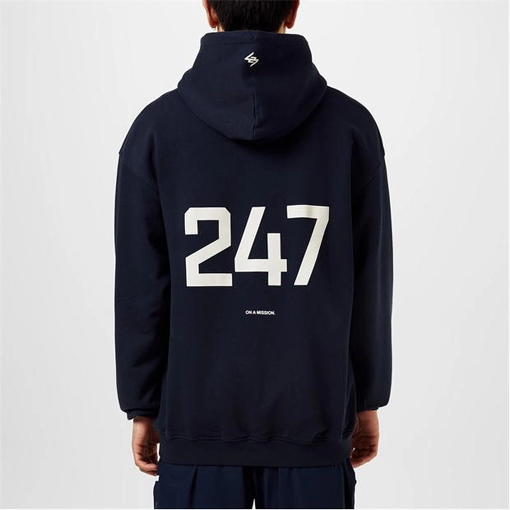 Represent 247 Oversized Hoodie - Blue