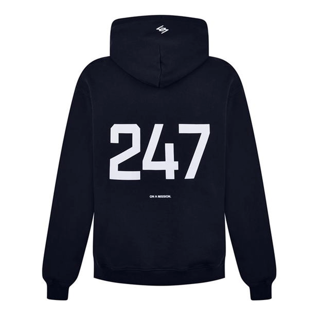 Represent 247 Oversized Hoodie - Blue