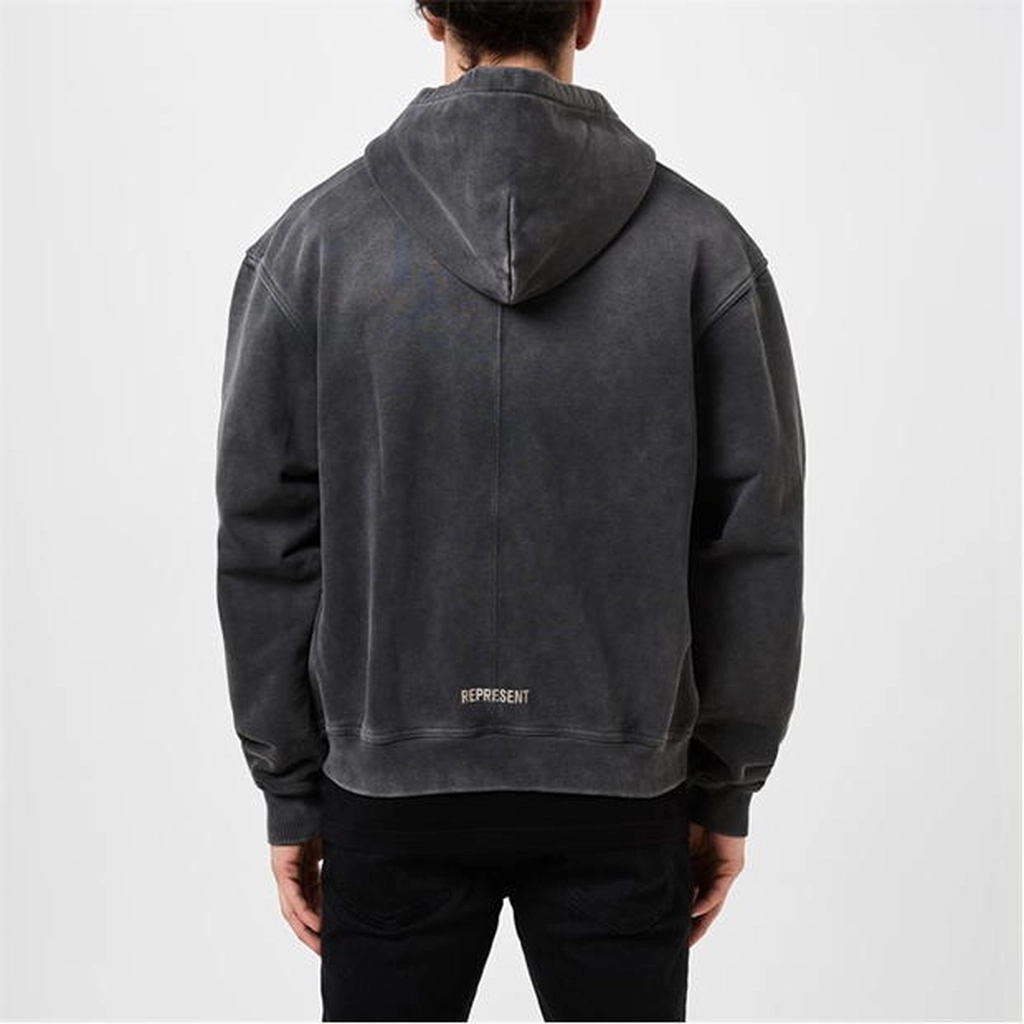 Represent Spirits Mascot Zip Hoodie - Black