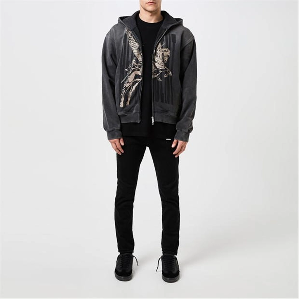 Represent Spirits Mascot Zip Hoodie - Black