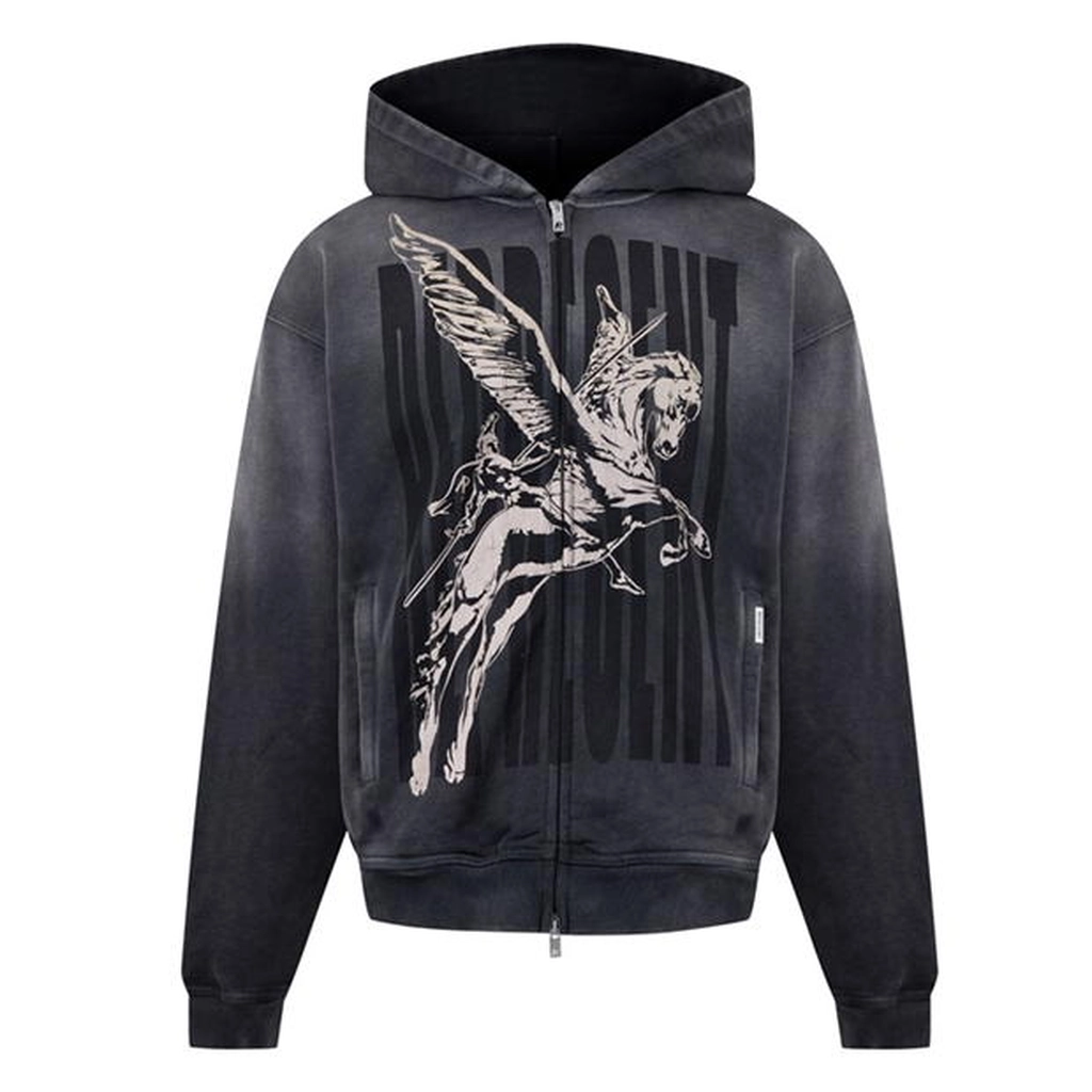 Represent Spirits Mascot Zip Hoodie - Black