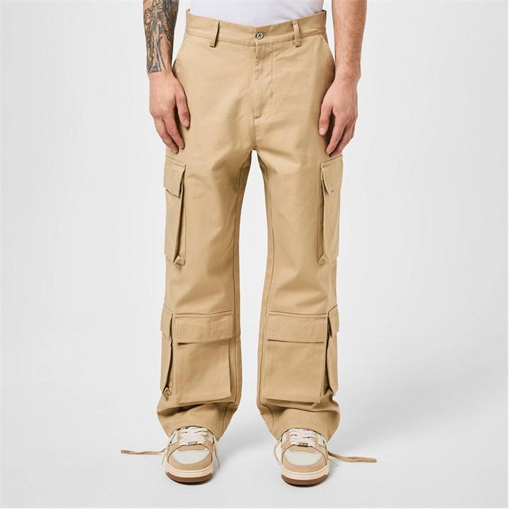 Represent Baggy Cargo Pants - Beige