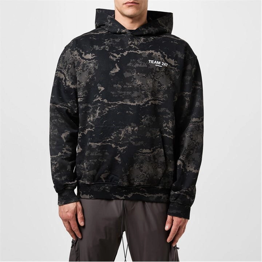 Represent Team 247 Hoodie - Black