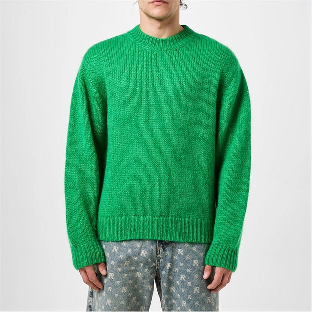 Represent Mohair Jumper - Green