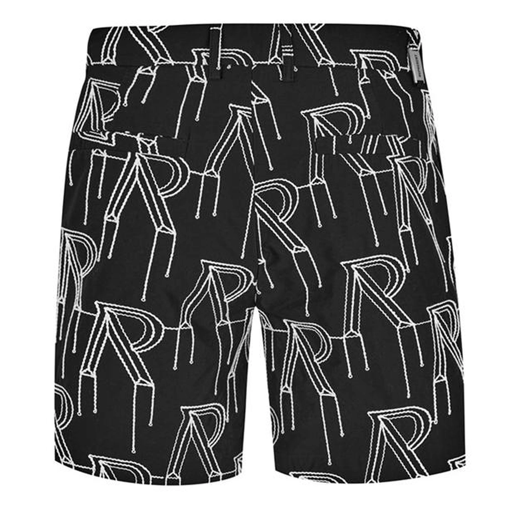 Represent Initial Tailored Shorts - Black
