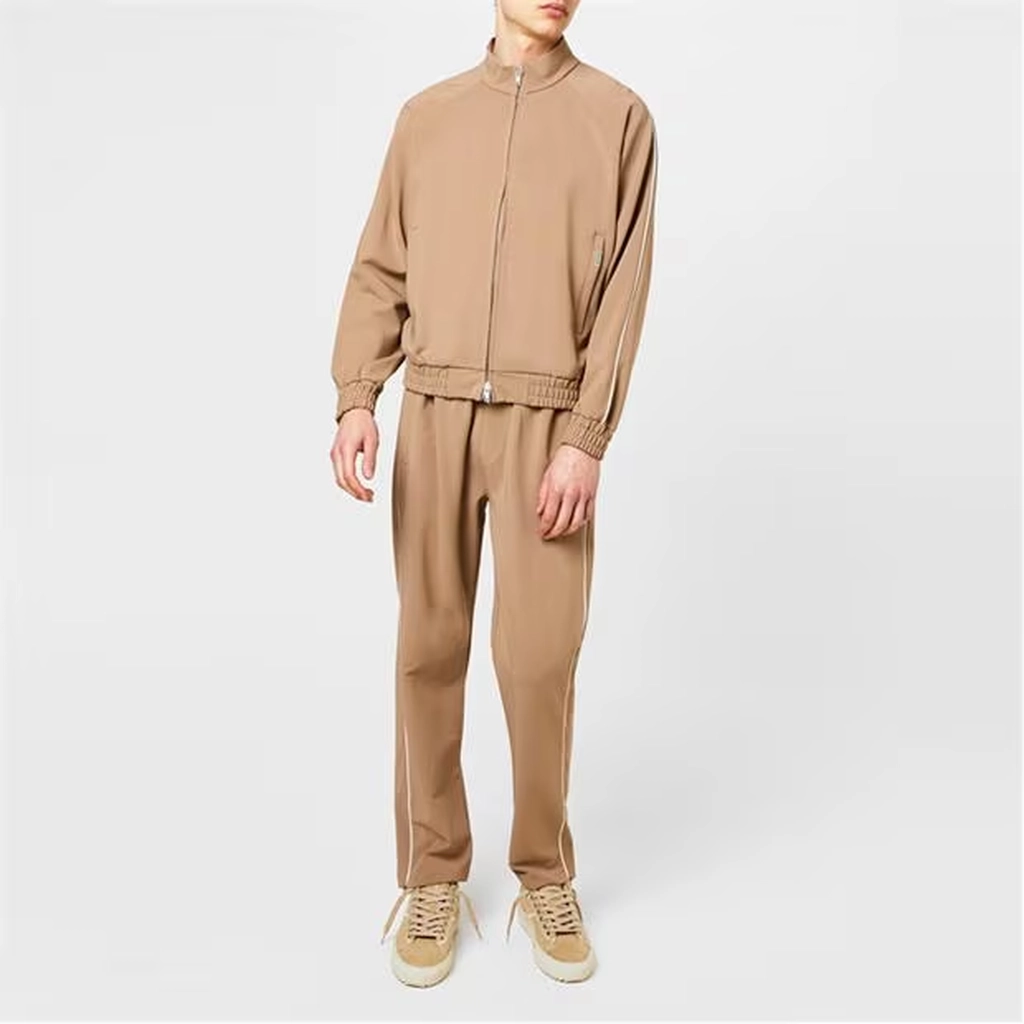 Represent Split Tracksuit Pants - Beige
