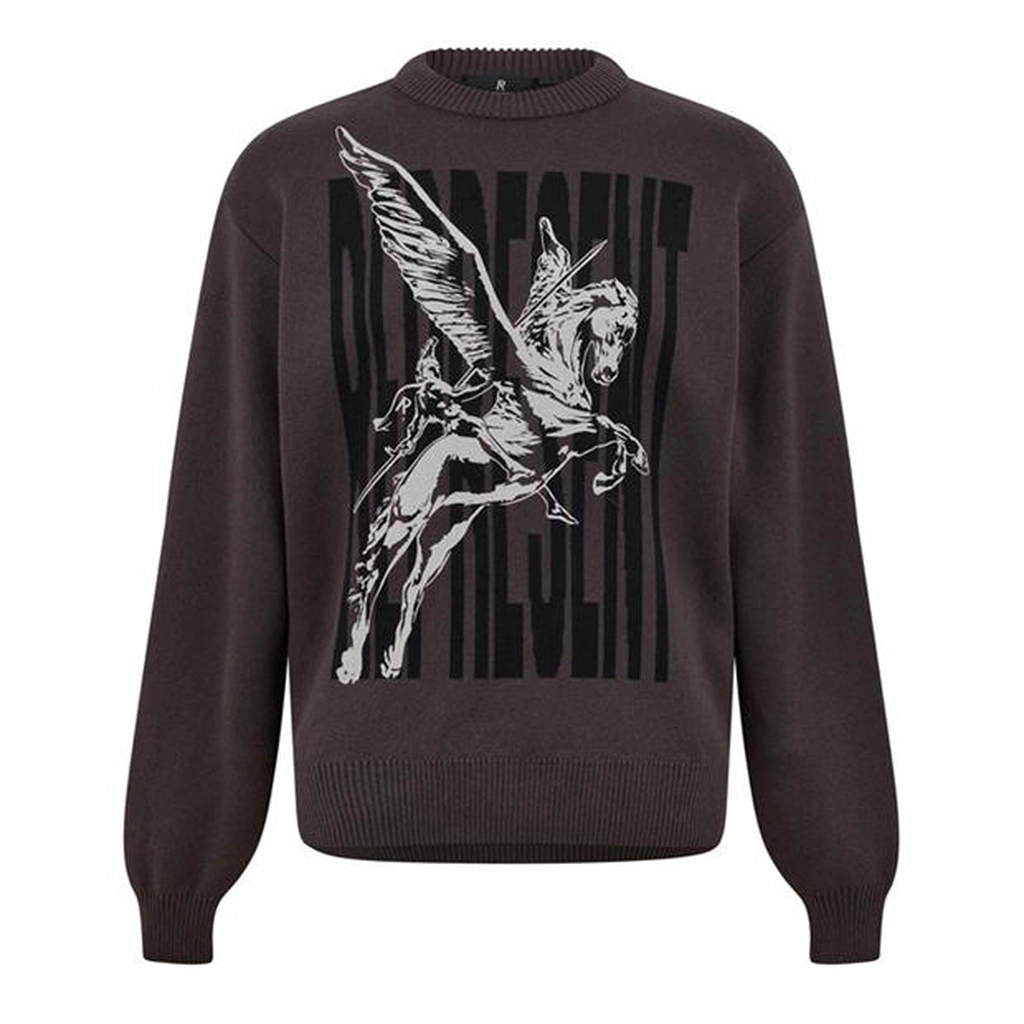 Represent Spirits Mascot Printed Jumper - Brown