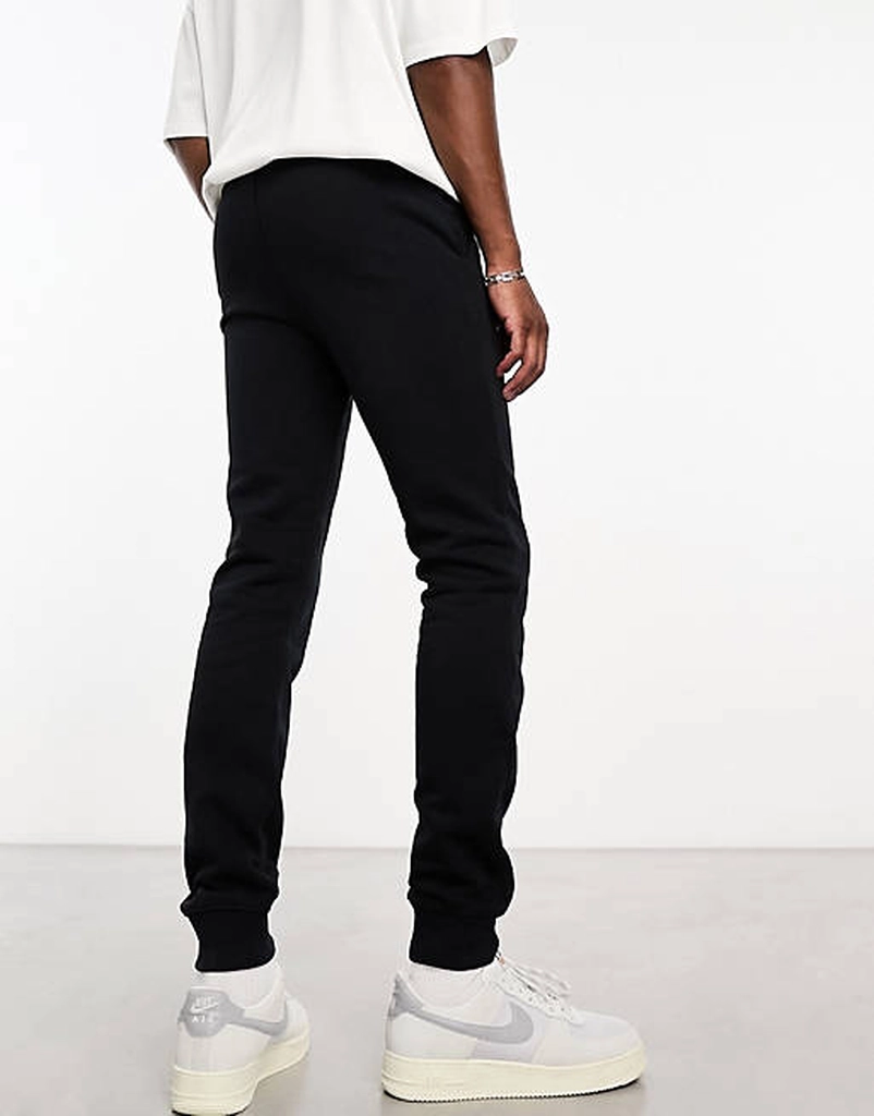 Napapijri Ice logo fleece joggers in black
