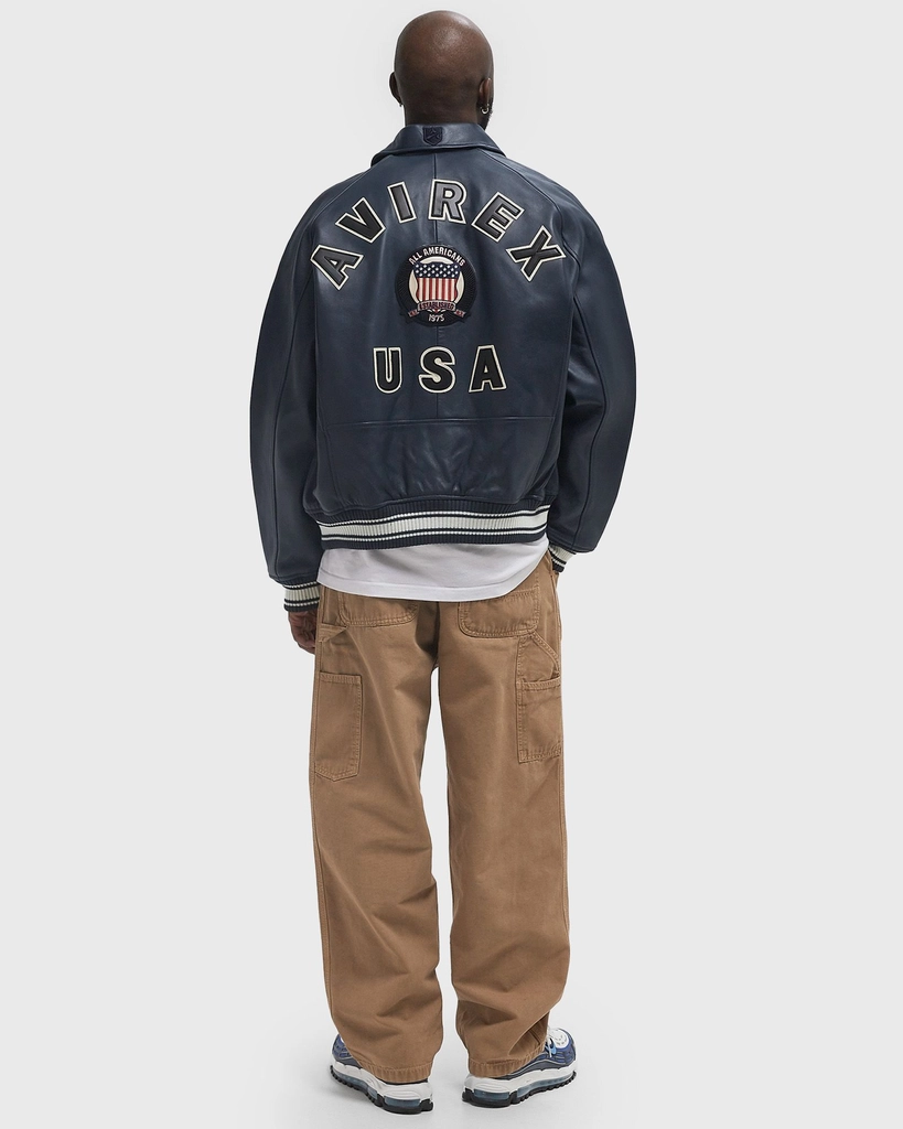 Avirex ICON JACKET men Bomber Jackets blue in