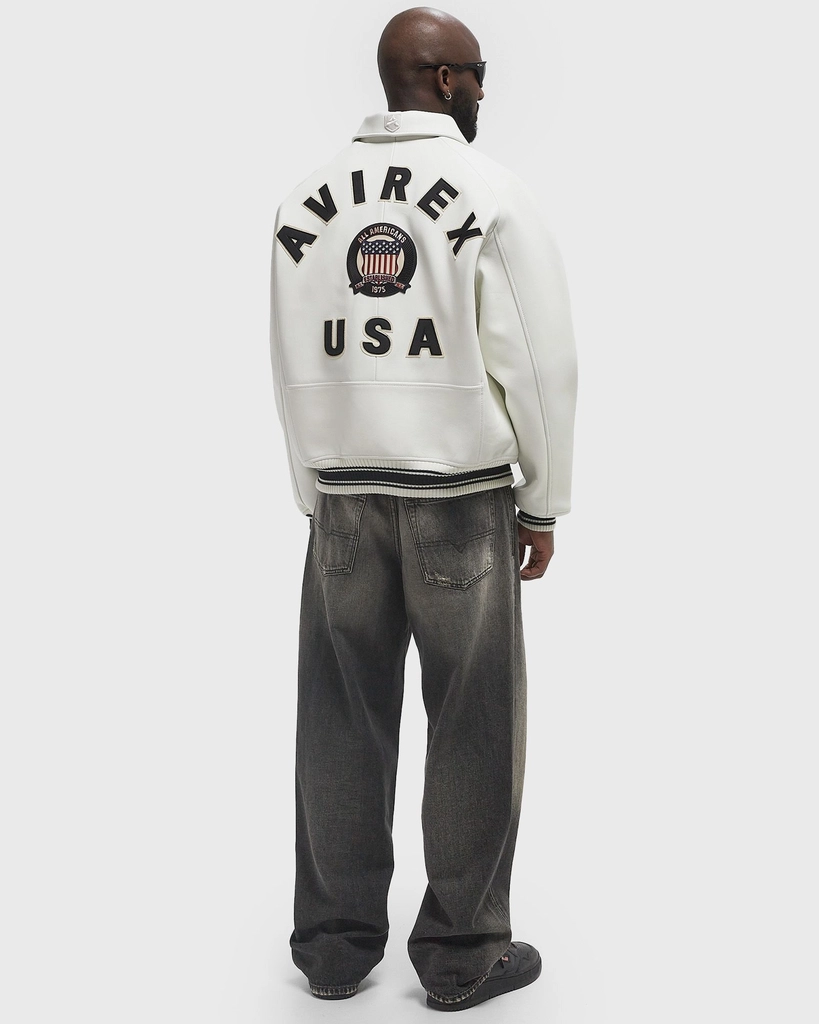 Avirex ICON JACKET men Bomber Jackets white in