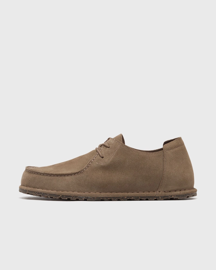 Birkenstock Utti Lace Suede Leather men Casual Shoes brown in