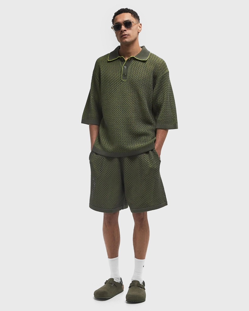 Kenzo MESH BERMUDA SHORTS men Casual Shorts brown in