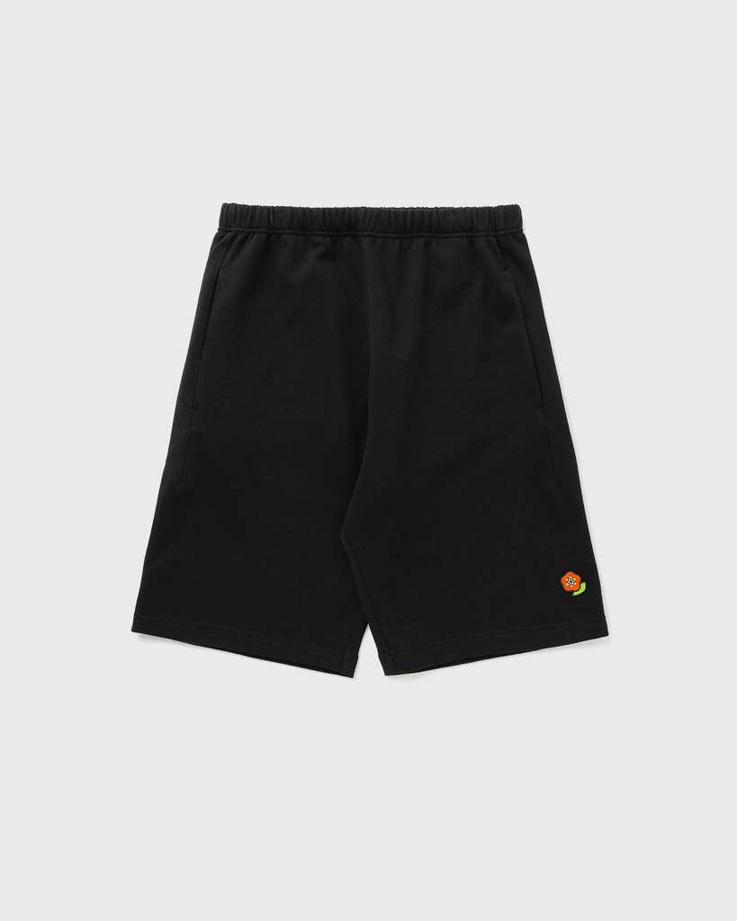 Kenzo POP EMBROIDERED CLASSIC SHORTS men Casual Shorts black in