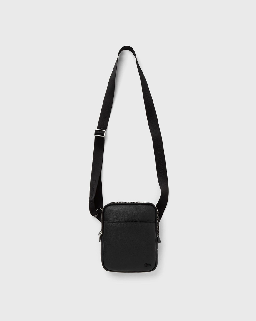 Lacoste S FLAT CROSSOVER BAG men Messenger & Crossbody Bags black in