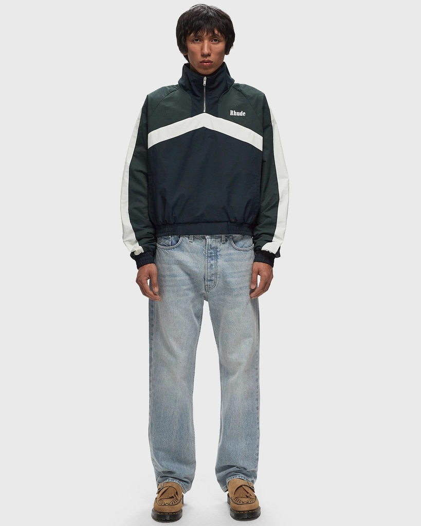 Rhude MOTORSPORT TRACK QUARTERZIP men Track Jackets blue in