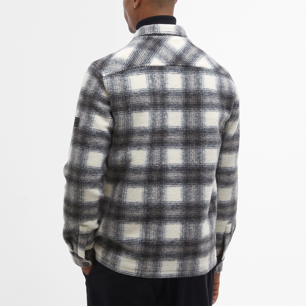Barbour Clayton Brushed Fleece Overshirt - L