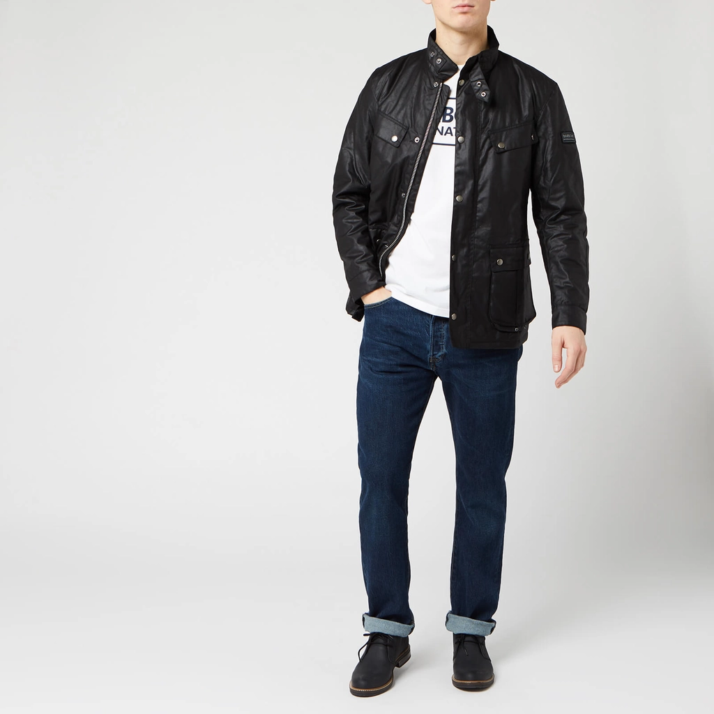 Barbour Duke Waxed Cotton Jacket - S