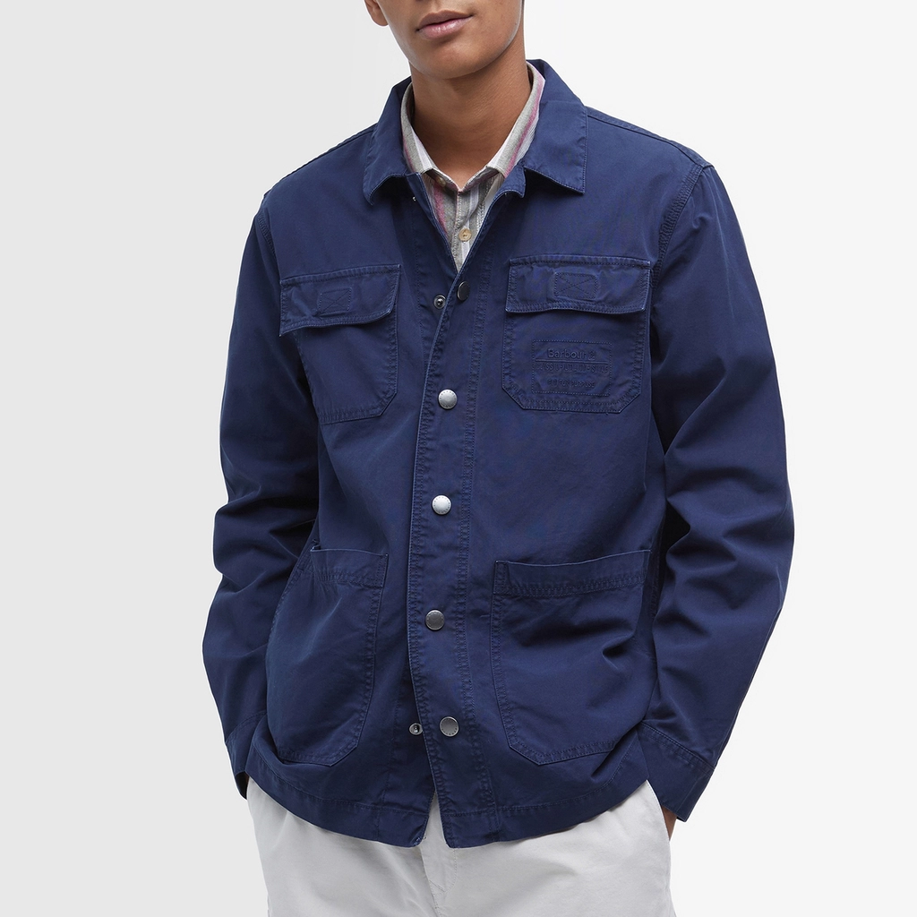 Barbour Grindle Cargo Relaxed Overshirt - M