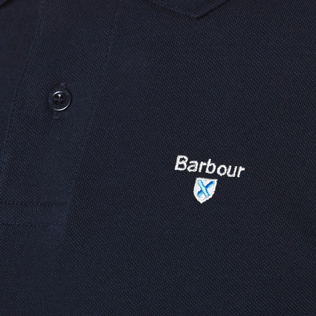 Barbour Men's Sports Polo Shirt - New Navy - L