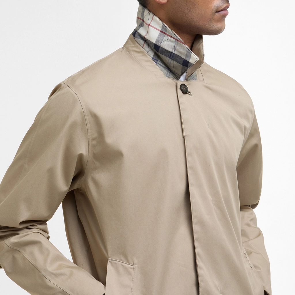 Barbour Short Rokig Waterproof Canvas Jacket - L