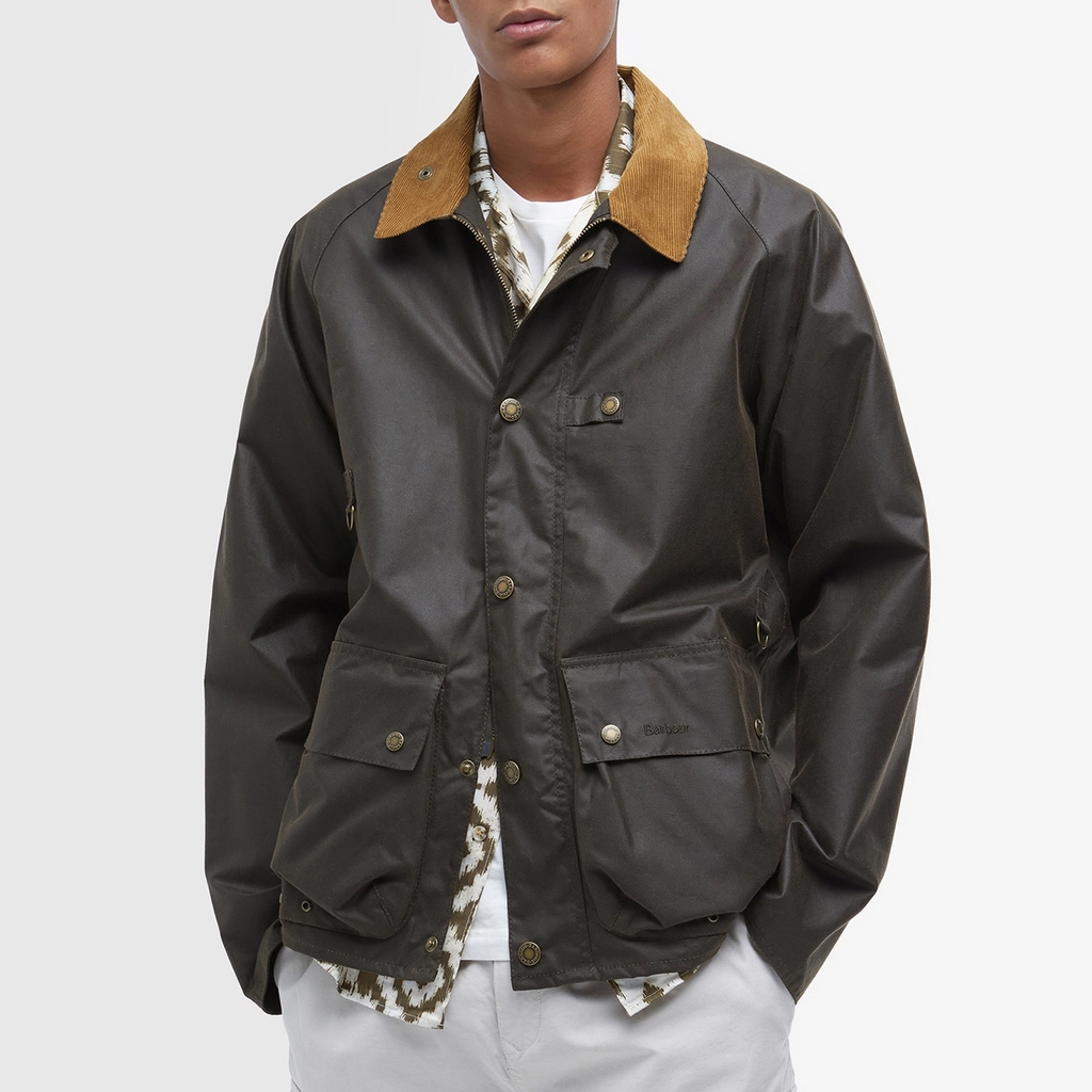 Barbour Utility Spey Waxed Cotton Jacket - XL