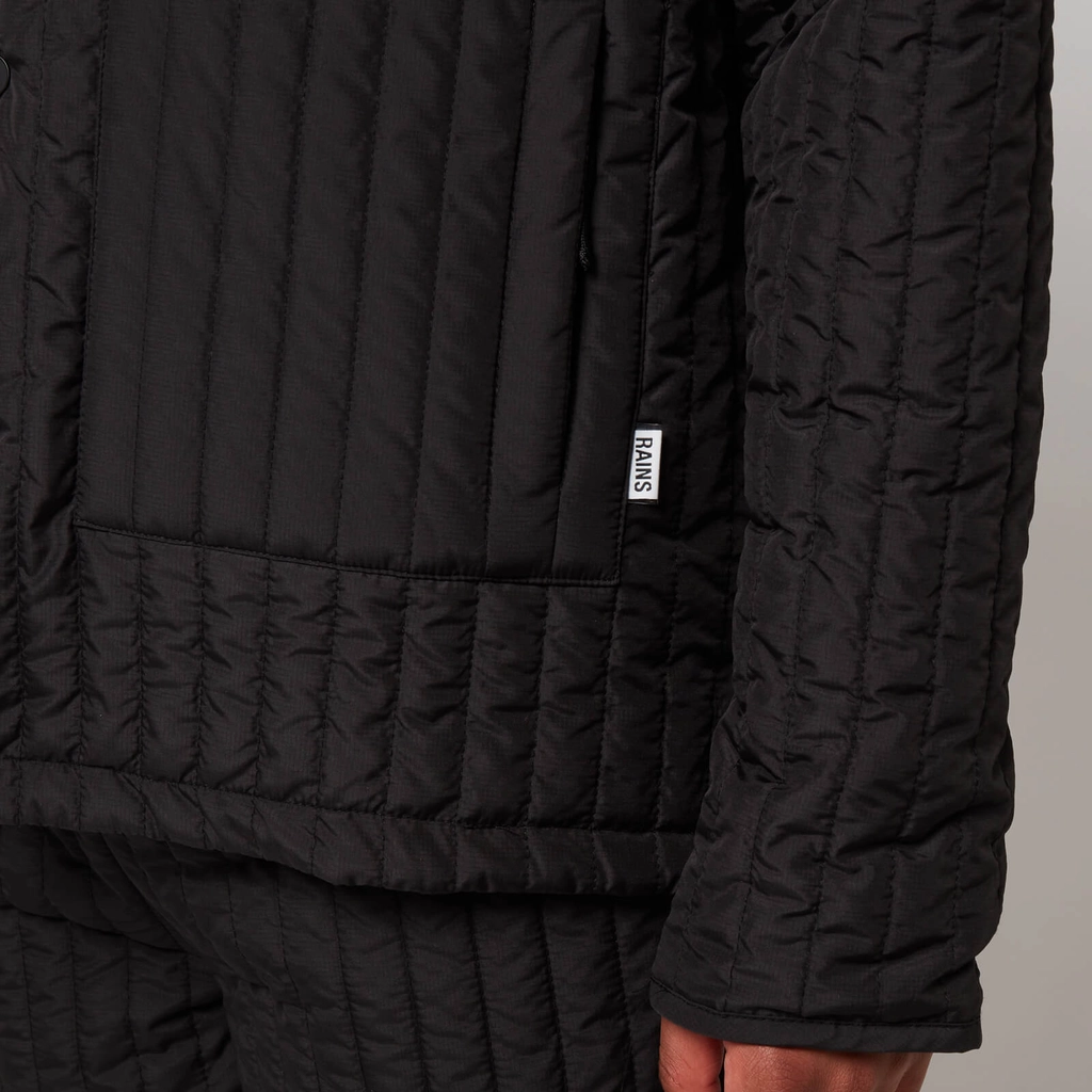 RAINS Liner Shirt Jacket - Black - S