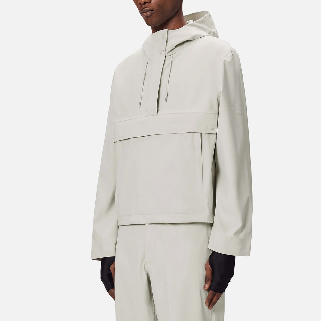 RAINS Suva Hardshell Matte Shell Short Anorak - M