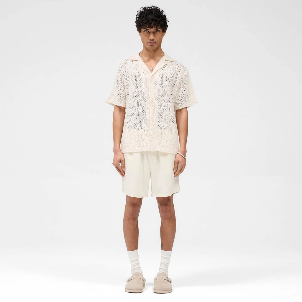 Represent Panel Knitted TENCEL  Twill Shorts - S