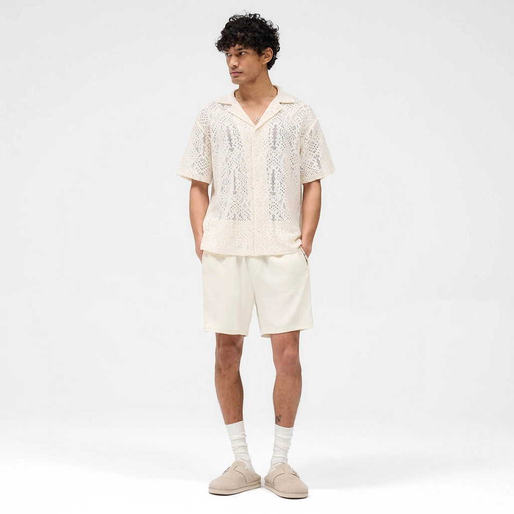 Represent Panel Knitted TENCEL  Twill Shorts - S