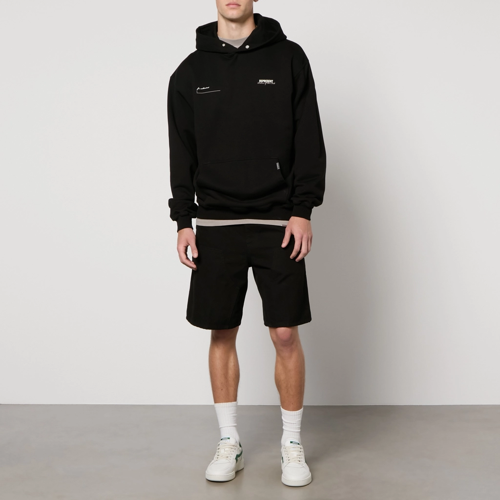 Represent Patron Of The Club Cotton-Jersey Hoodie - S