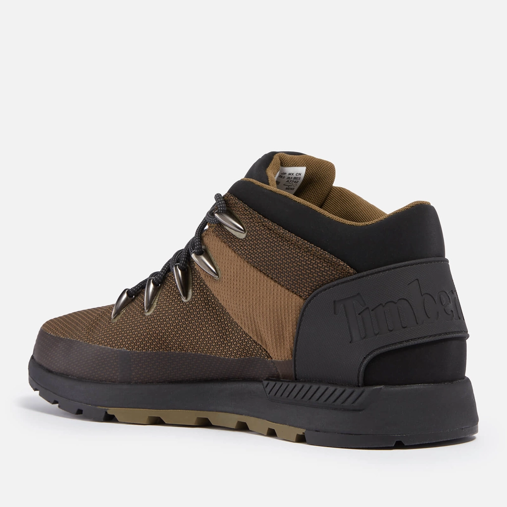 Timberland Men's Sprint Trekker Mid Waterproof Canvas Boots - UK 7