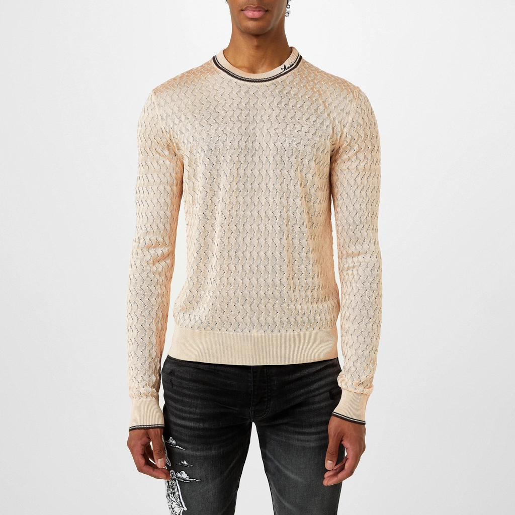 AMIRI Basket Stitch Jumper - Cork