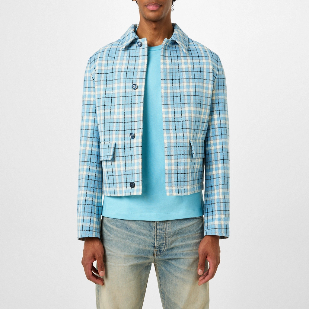 AMIRI Checked Jacket - Ashley Blue