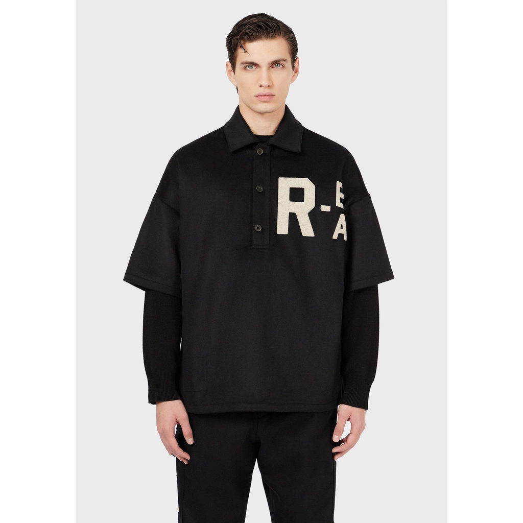 Armani L Log Pol Sh - Black